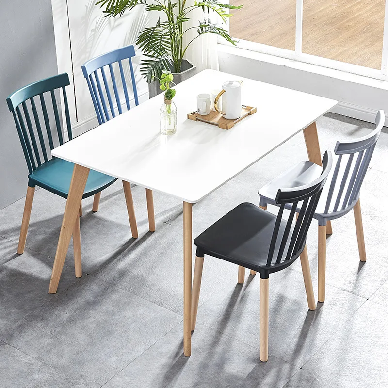 Modern Fashion Household Wooden Leg Chairs Adult Backchair Restaurant Casual Coffee Negotiation Plastic Bench
Modern Fashion Household Wooden Leg Chairs Adult Backchair Restaurant Casual Coffee Negotiation Plastic Bench