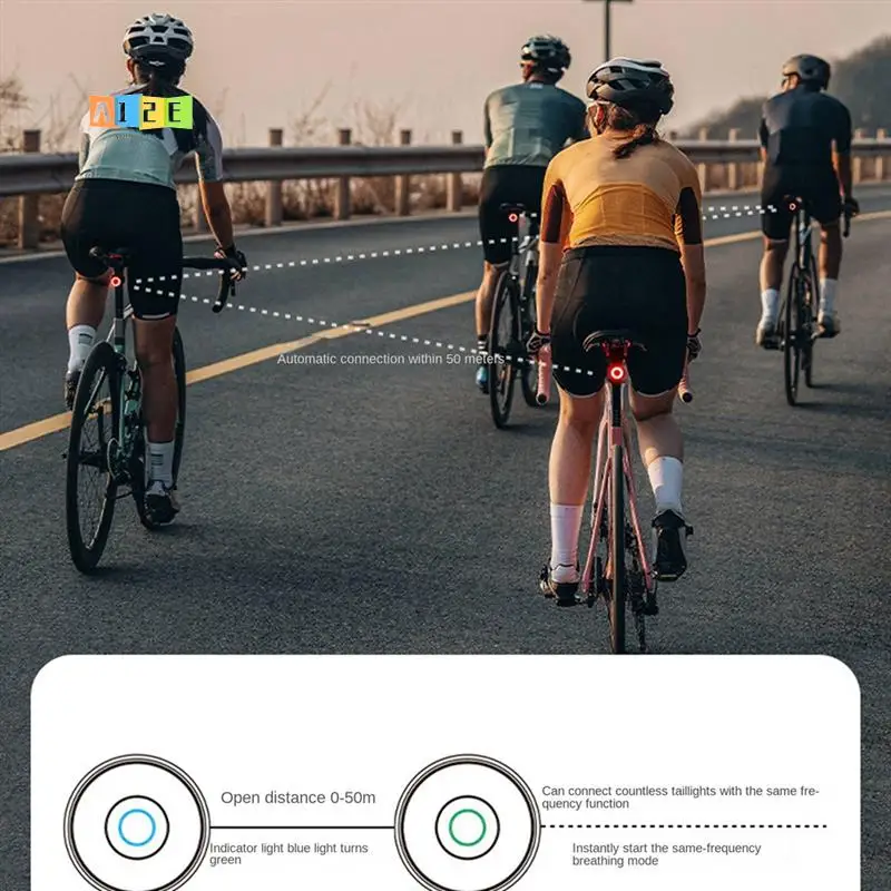 A12E-ROCKBROS Smart Brake Sensing Bike Tail Light Ipx6 Waterproof LED USB Rechargeable Bicycle Rear Light Cycling Accessories R5
A12E-ROCKBROS Smart Brake Sensing Bike Tail Light Ipx6 Waterproof LED USB Rechargeable Bicycle Rear Light Cycling Accessories R5