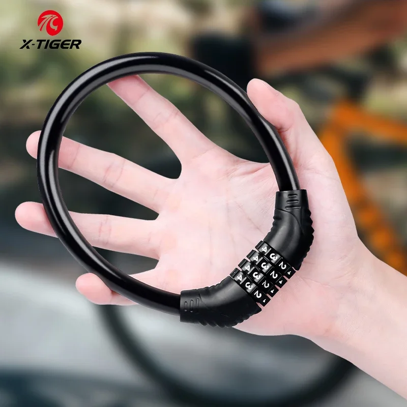 X-TIGER Bike lock With Password Theft Protective Bicycle Lock Portable Security Lock Universal Bicycle Accessories Cycling Lock
X-TIGER Bike lock With Password Theft Protective Bicycle Lock Portable Security Lock Universal Bicycle Accessories Cycling Lock