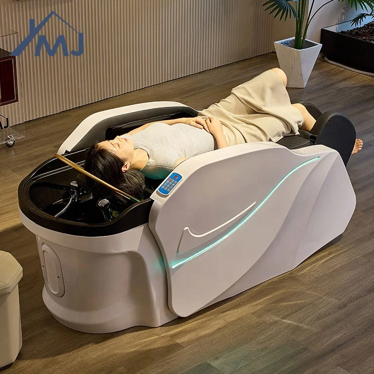 Modern Beauty Salon Hair Wash Head Spa Reclining Electric Massage Shampoo Bed
Modern Beauty Salon Hair Wash Head Spa Reclining Electric Massage Shampoo Bed