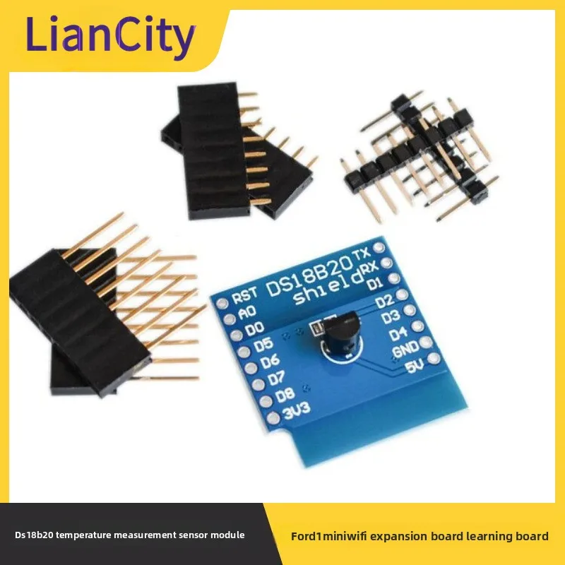 DS18B20Temperature Sensor Module Temperature Measurement ModuleFOR WIFIExpansion Board Learning Board
DS18B20Temperature Sensor Module Temperature Measurement ModuleFOR WIFIExpansion Board Learning Board
