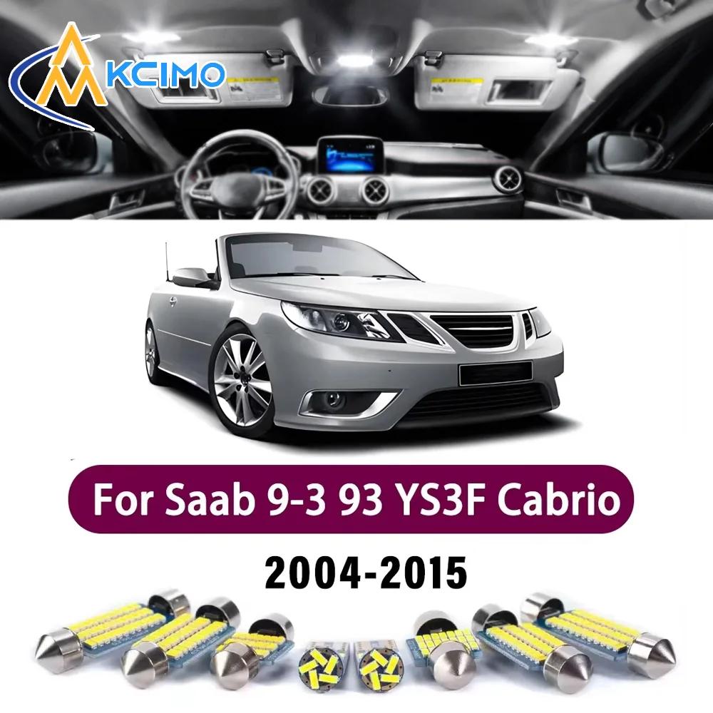 KCIMO New LED Canbus Interior Reading Dome Vanity Mirror Light Kit For Saab 9-3 93 YS3F Cabrio Convertible 2004-2015 Lights
KCIMO New LED Canbus Interior Reading Dome Vanity Mirror Light Kit For Saab 9-3 93 YS3F Cabrio Convertible 2004-2015 Lights