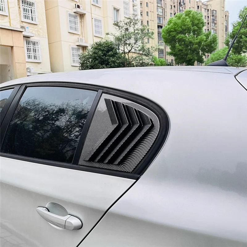 QB-Car Rear Triangular Window Blinds Cover Trim Louvers Shutters For BMW 1 Series E87 2005-2011 Carbon Fiber
QB-Car Rear Triangular Window Blinds Cover Trim Louvers Shutters For BMW 1 Series E87 2005-2011 Carbon Fiber