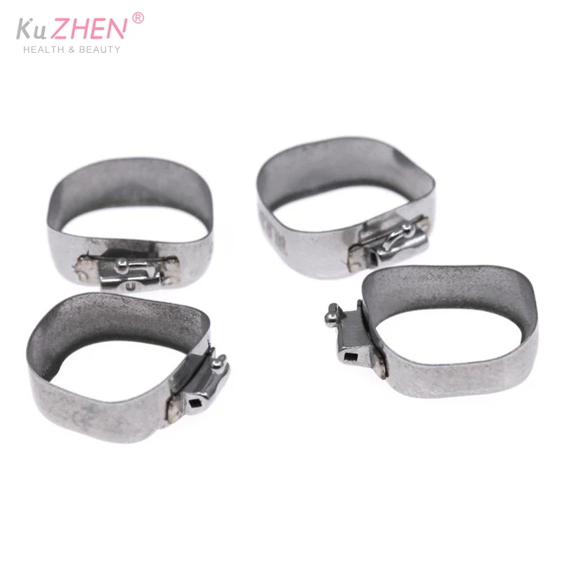 Stainless Dental Molar Band With Tube For 1st Molar U2L1 4Pcs Bands Roth 022 Non-Convertible U3/L2 34#-42+# Dentistry Material
Stainless Dental Molar Band With Tube For 1st Molar U2L1 4Pcs Bands Roth 022 Non-Convertible U3/L2 34#-42+# Dentistry Material