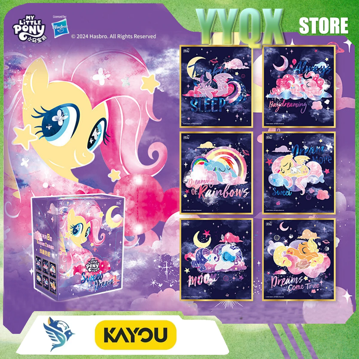 KAYOU 2026 New My Little Pony color paper acrylic ornament cute collection periphery anime decoration gift surprise toy like
KAYOU 2026 New My Little Pony color paper acrylic ornament cute collection periphery anime decoration gift surprise toy like