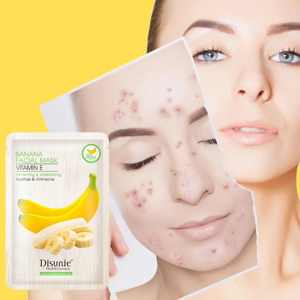 10pCS Natural Banana Hyaluronic Acid Facial Mask Acne Moisturizing Oil Control Whitening Shrink Pores Wrapped Mask Skin Care
10pCS Natural Banana Hyaluronic Acid Facial Mask Acne Moisturizing Oil Control Whitening Shrink Pores Wrapped Mask Skin Care