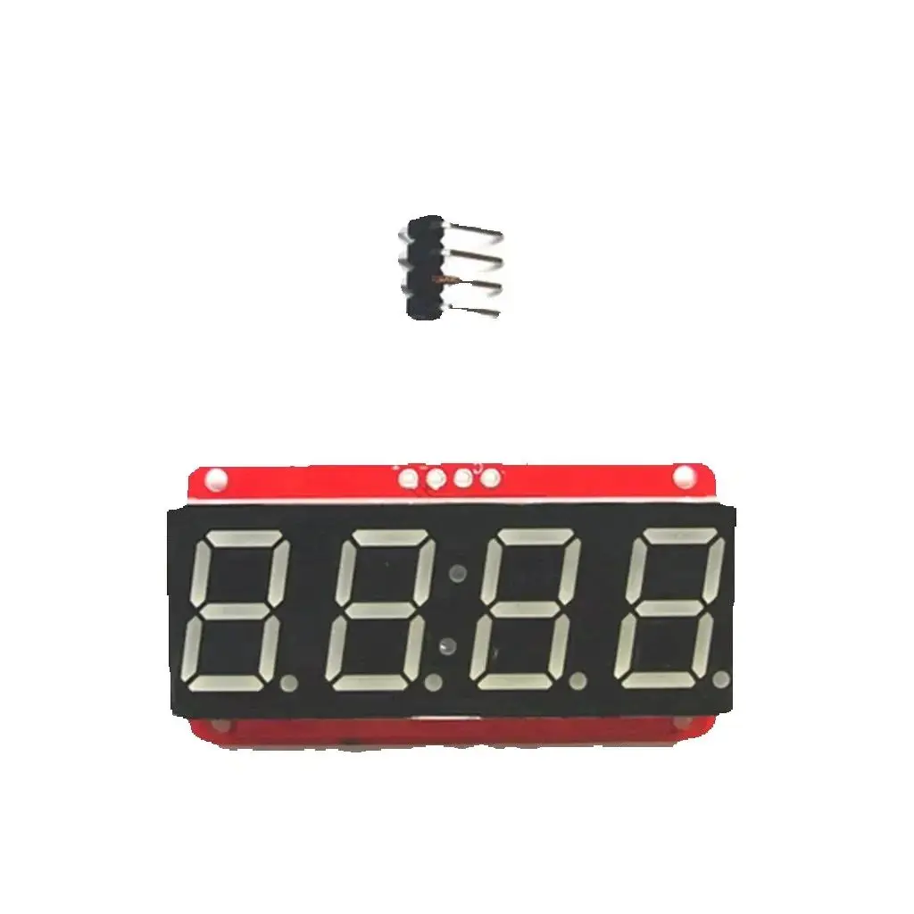 H 4-digit digital tube module LED display I2C control 2-wire control HT16K33 TM1629A
H 4-digit digital tube module LED display I2C control 2-wire control HT16K33 TM1629A