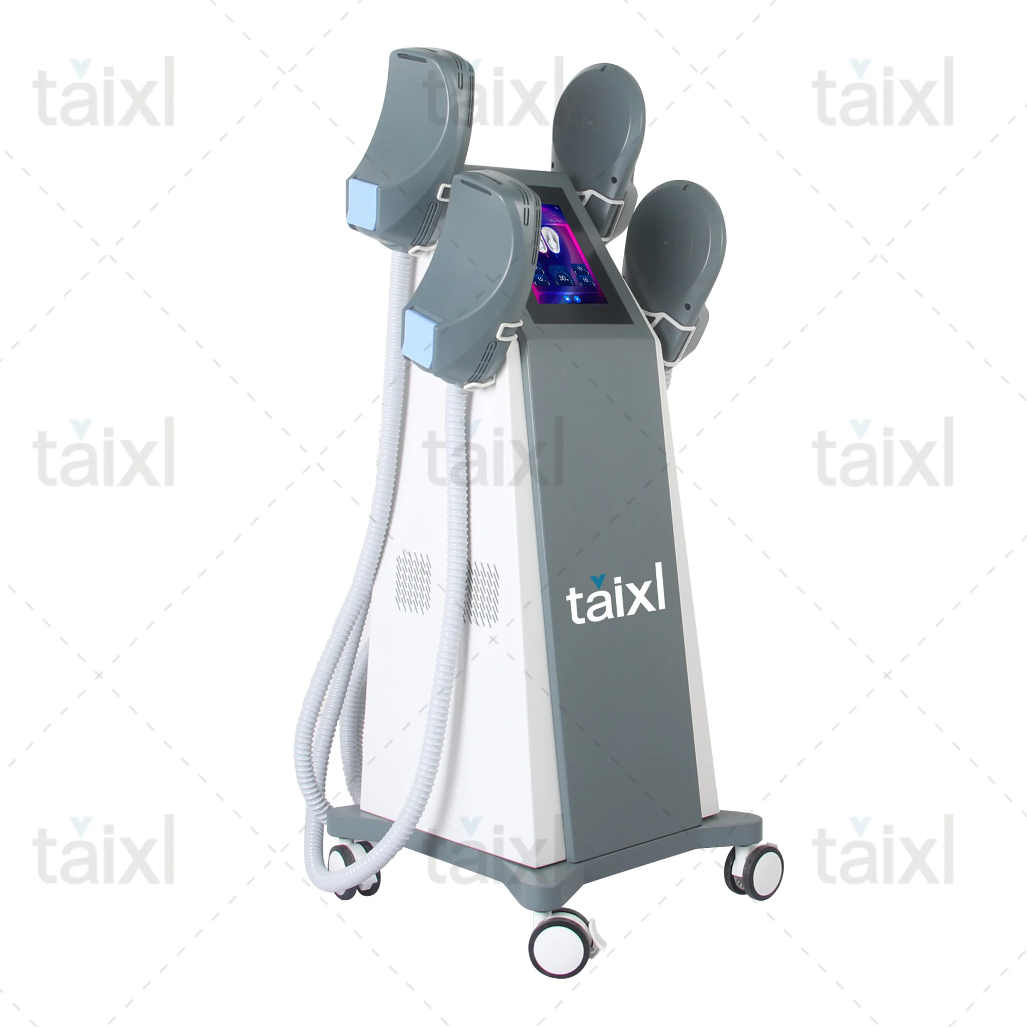 Обновление 6500 Вт EMS Вертикальная машина Taixl Ultra EMS RF Машина для контурирования тела Удаление жира 200 Гц Стимулятор мышц
Обновление 6500 Вт EMS Вертикальная машина Taixl Ultra EMS RF Машина для контурирования тела Удаление жира 200 Гц Стимулятор мышц