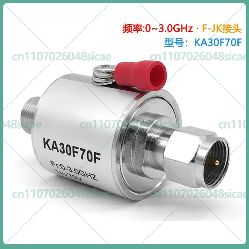FOR KA30F70F 0-3GHz F-Type Coaxial Surge Protector Lightning Arrester
FOR KA30F70F 0-3GHz F-Type Coaxial Surge Protector Lightning Arrester