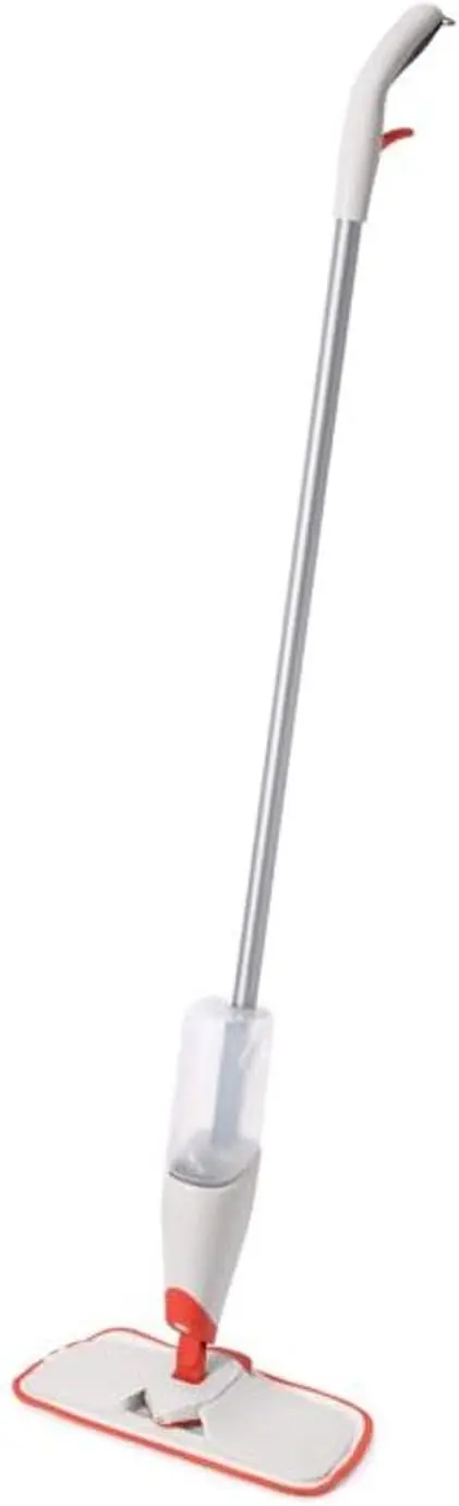 Microfiber Spray Mop with Slide-Out Scrubber, Red/White for Easy Mopping and Spot-Cleaning
Microfiber Spray Mop with Slide-Out Scrubber, Red/White for Easy Mopping and Spot-Cleaning