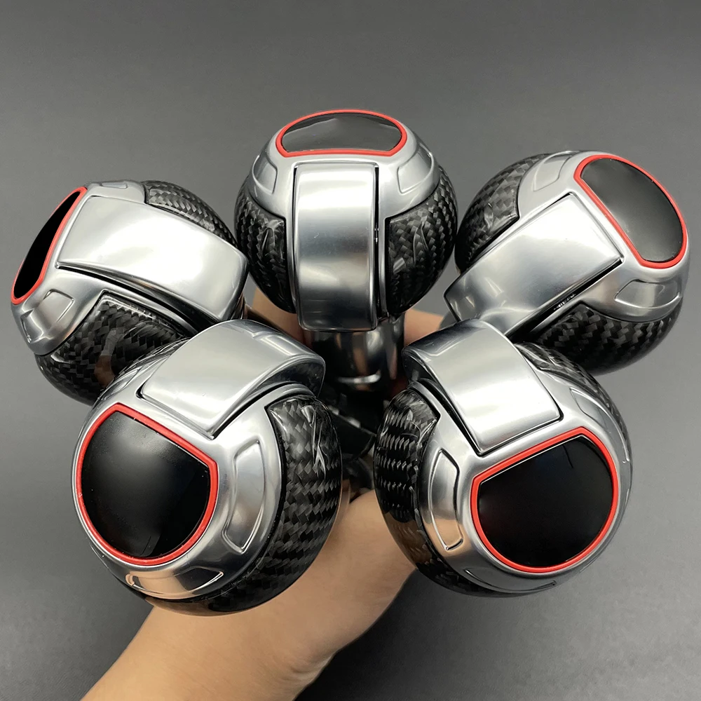 1PCS glossy carbon fiber with Red Frame Model S logo Gear Shift Knob Ball for Audi A6 C7 VW Golf MK6 MK7 R GTI
1PCS glossy carbon fiber with Red Frame Model S logo Gear Shift Knob Ball for Audi A6 C7 VW Golf MK6 MK7 R GTI