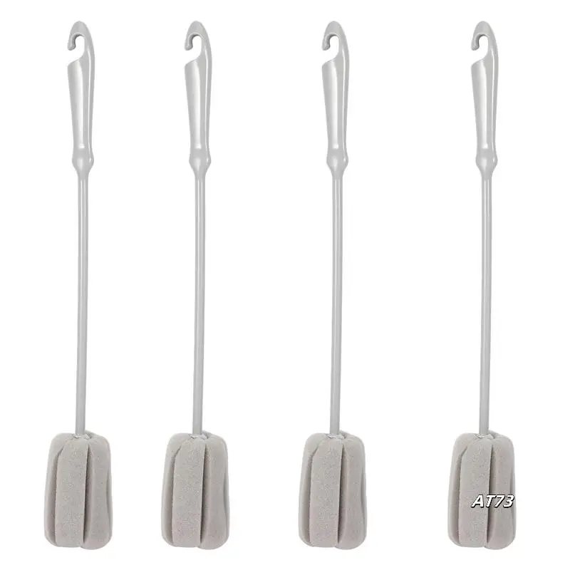 4Pc Sponge Brush Milk Bottle Cup Glass Washing Cleaning Kitchen Cleaner Tools Cup Cleaning Brush Plastic Long Handle
4Pc Sponge Brush Milk Bottle Cup Glass Washing Cleaning Kitchen Cleaner Tools Cup Cleaning Brush Plastic Long Handle