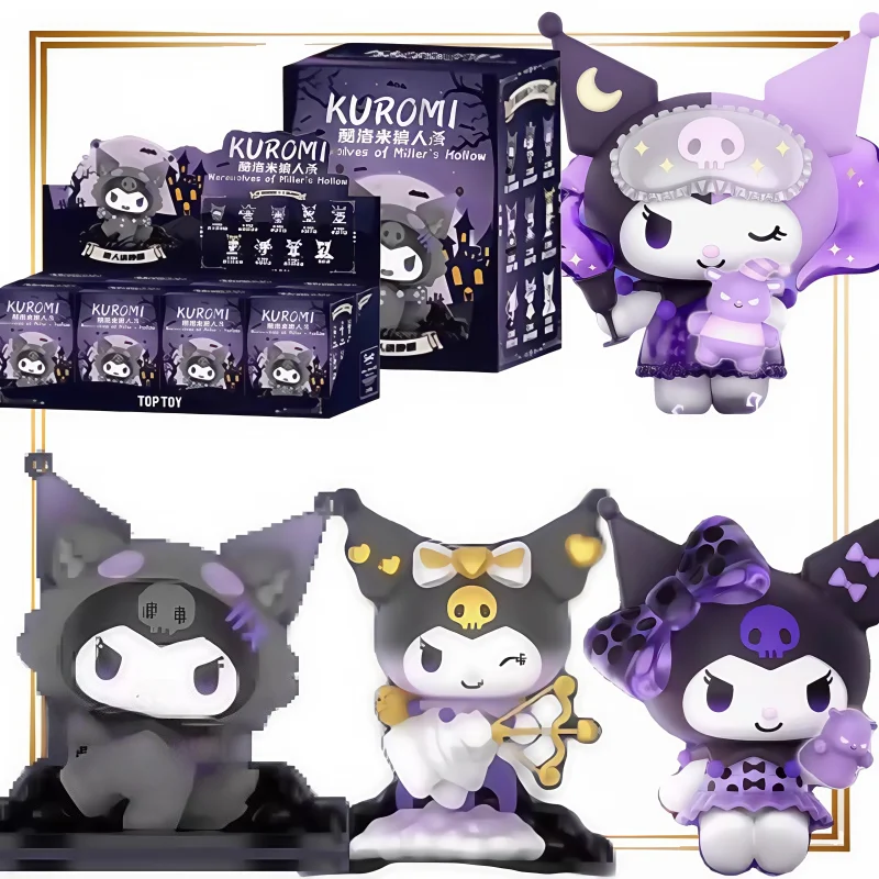 Подлинная TOP игрушка Sanrio Kuromi Werewolf Killing Series слепая коробка фигурки куклы игрушки настольные украшения аниме праздничные подарки
Подлинная TOP игрушка Sanrio Kuromi Werewolf Killing Series слепая коробка фигурки куклы игрушки настольные украшения аниме праздничные подарки