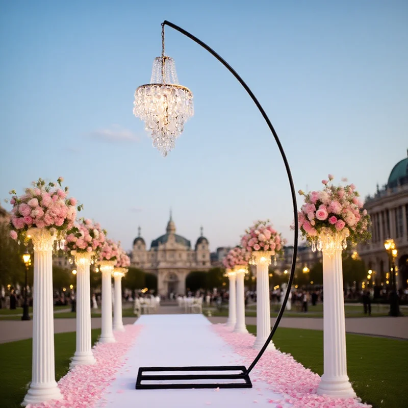 2pcs/lot Road Guide Flowers Chandelier Stand Romantic Arches Wedding Outdoor Stage Aisle Walkway Decoration Metal Pendant Arch
2pcs/lot Road Guide Flowers Chandelier Stand Romantic Arches Wedding Outdoor Stage Aisle Walkway Decoration Metal Pendant Arch
