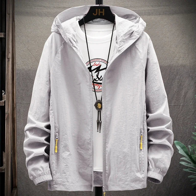 Summer Outdoor Quick Dry Sun-Protective Thin Jacket Men Hiking Fishing Cycling Hooded Gym Sport Windbreaker Ultra Light Coats
Summer Outdoor Quick Dry Sun-Protective Thin Jacket Men Hiking Fishing Cycling Hooded Gym Sport Windbreaker Ultra Light Coats