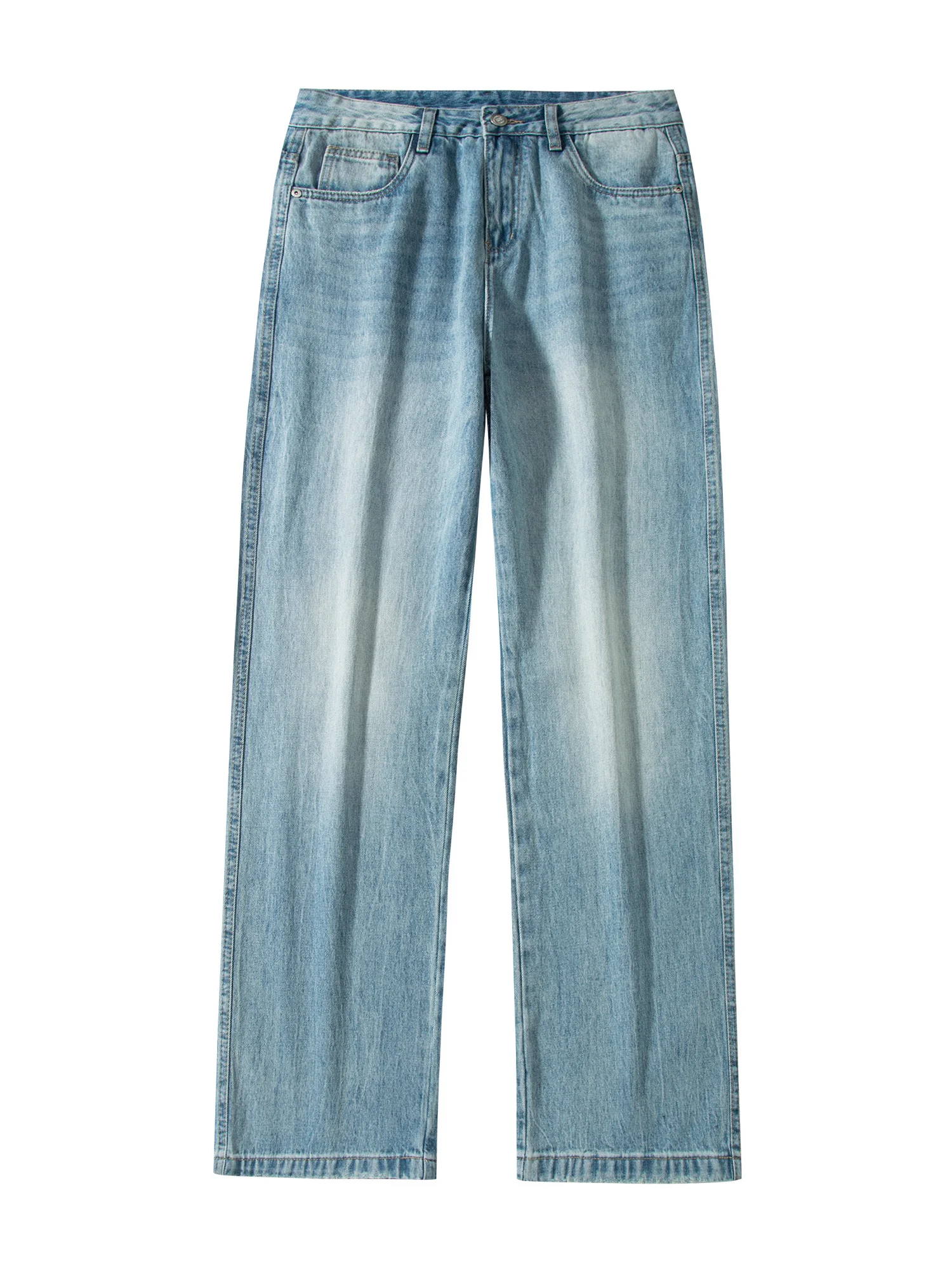 American Sle Pure Color Men's Jeans Casual Waed Straight Leg High Street Wide Leg Long Trousers Autumn Trend
American Sle Pure Color Men's Jeans Casual Waed Straight Leg High Street Wide Leg Long Trousers Autumn Trend