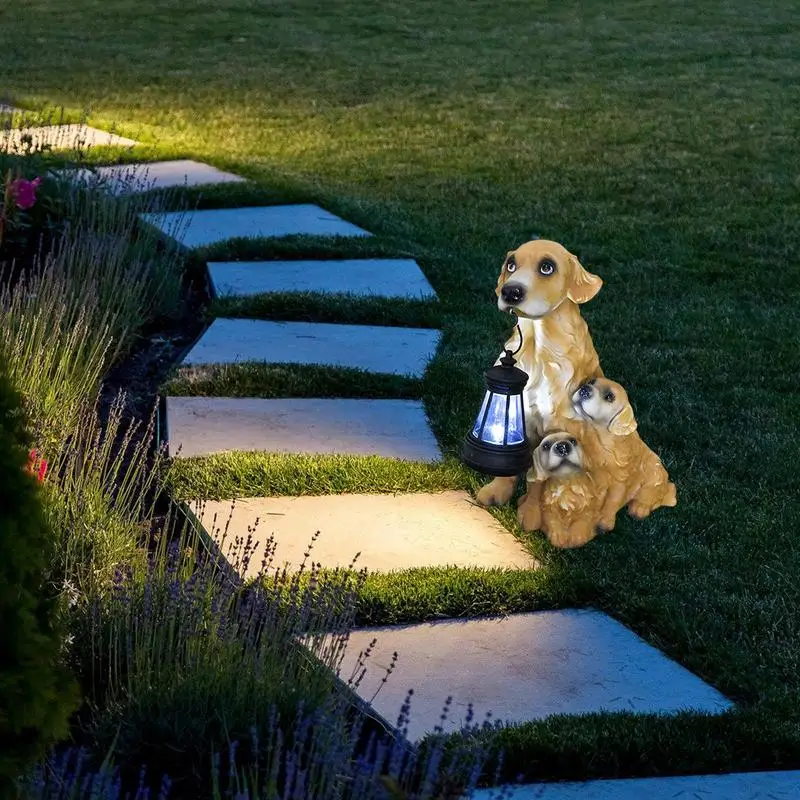 Dog Statue With Solar Lantern Solar Garden Labrador Dogs Statues Light 19cm/7.4inch Garden Sculpture Outdoor Solar Statues For
Dog Statue With Solar Lantern Solar Garden Labrador Dogs Statues Light 19cm/7.4inch Garden Sculpture Outdoor Solar Statues For