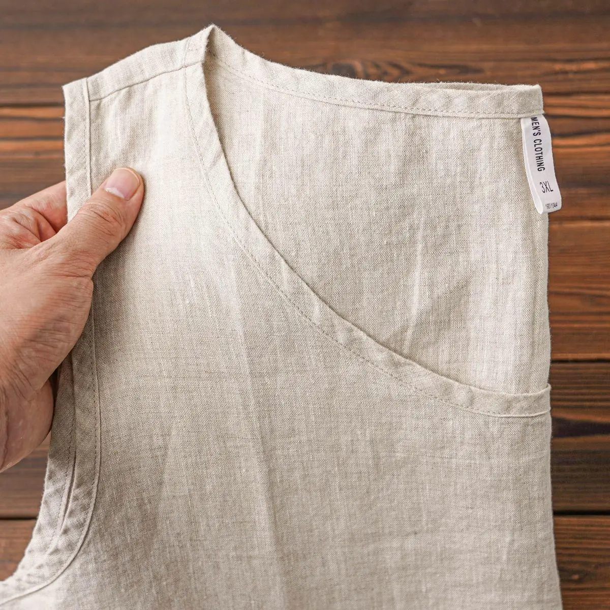 Легкий дышащий мужской жилет цвета хаки из чистого льна ort Sve, пот ng, крутой простой дизайн, летняя повседневная мода
Легкий дышащий мужской жилет цвета хаки из чистого льна ort Sve, пот ng, крутой простой дизайн, летняя повседневная мода