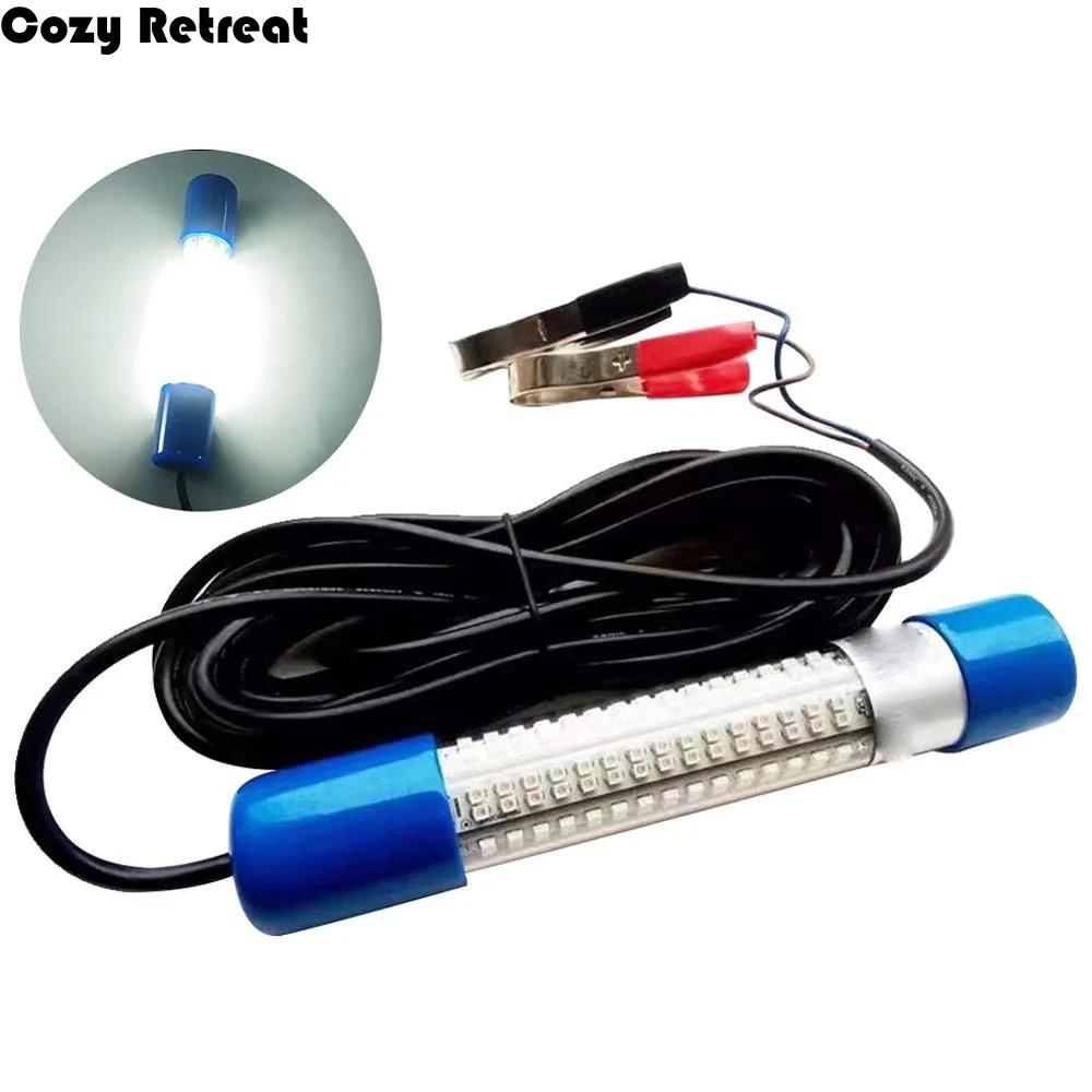 180 Beads Underwater Fishing Light Portable 30W Lures Finder Lamp Waterproof LED Submersible Boat Lamp Salvage Operation
180 Beads Underwater Fishing Light Portable 30W Lures Finder Lamp Waterproof LED Submersible Boat Lamp Salvage Operation