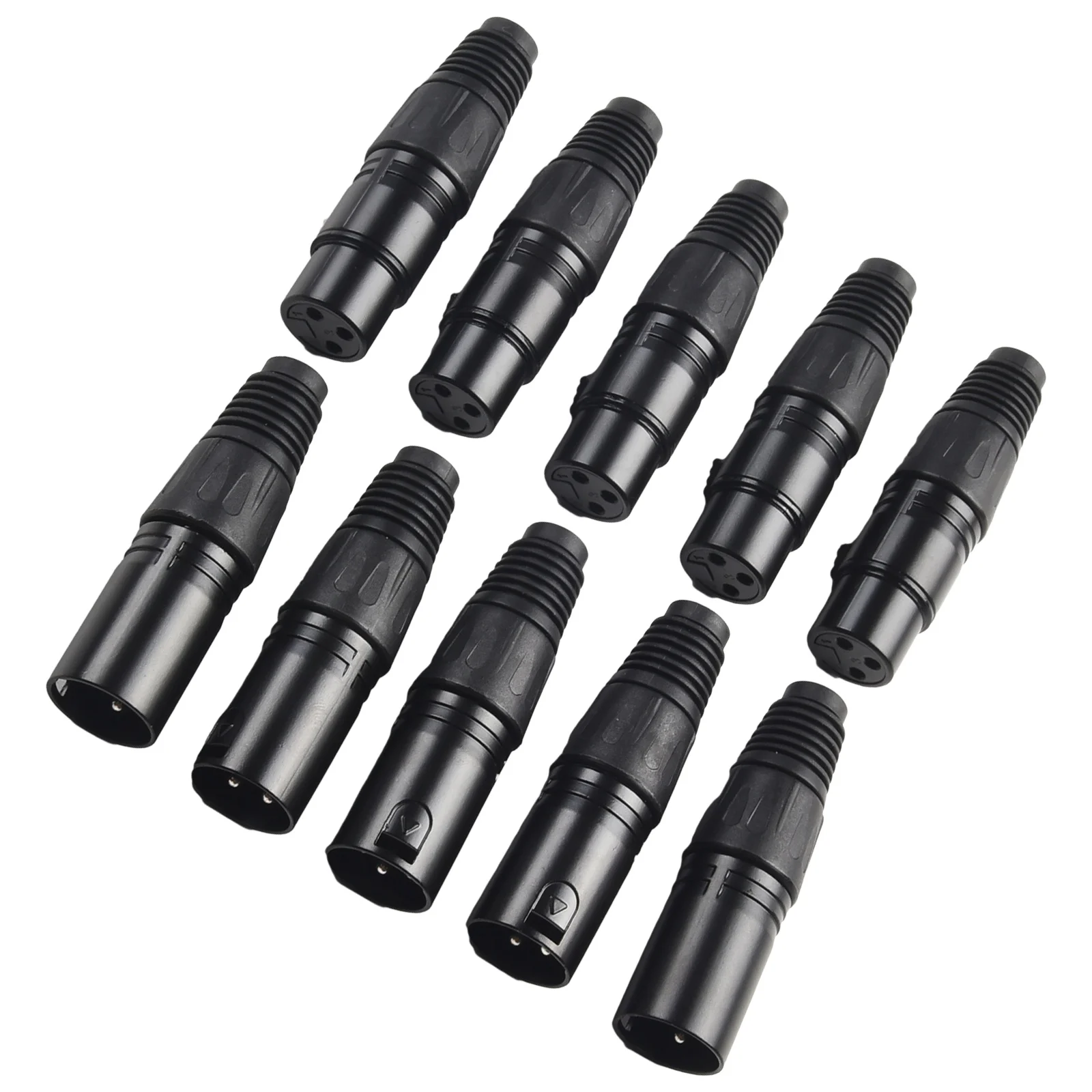 5 Pairs XLR 3-pin Male Female Connector 1.5 X 6.7 Cm For Making Upgrading Old Microphone Cables Electrical Equipment Parts
5 Pairs XLR 3-pin Male Female Connector 1.5 X 6.7 Cm For Making Upgrading Old Microphone Cables Electrical Equipment Parts