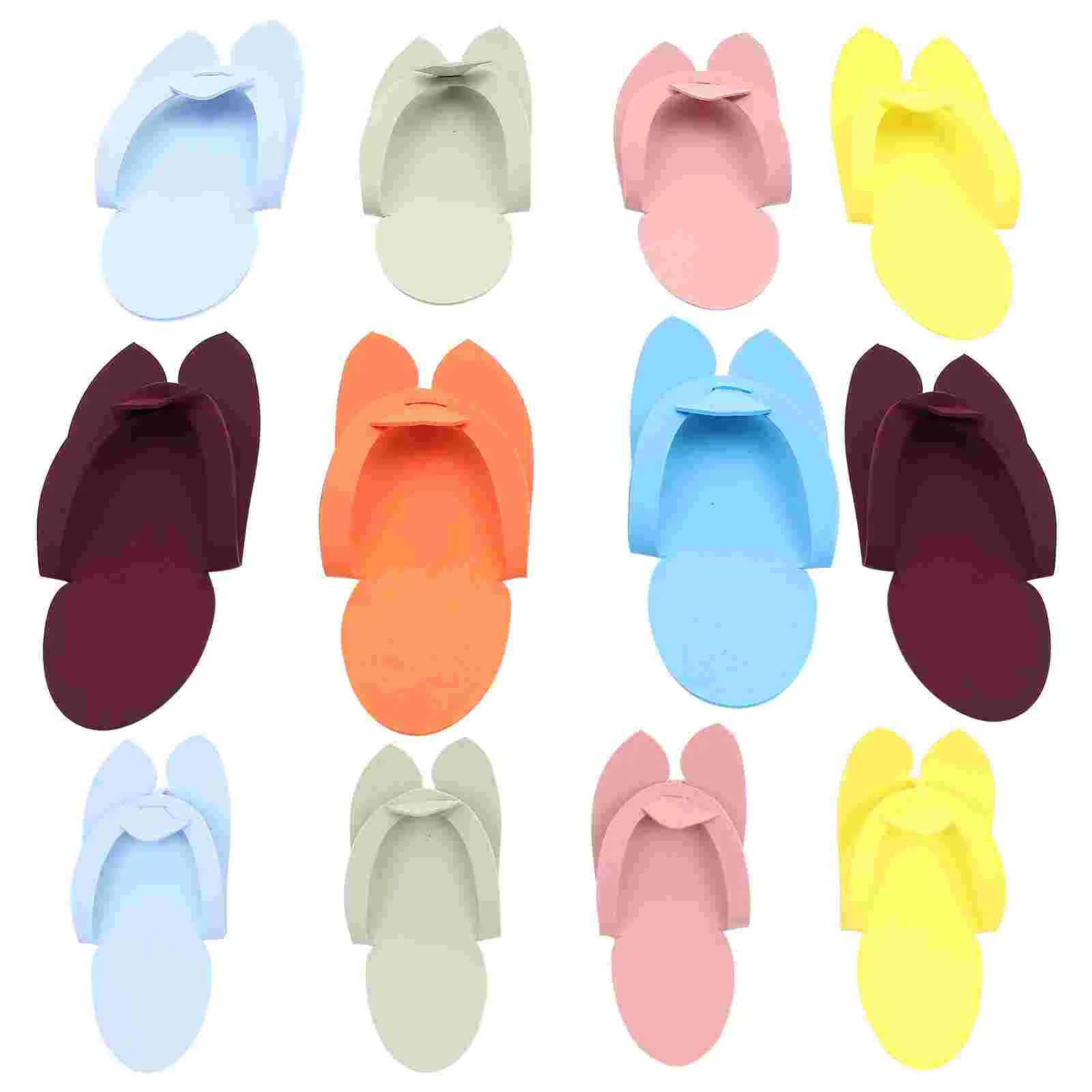12 Pairs Disposable Slippers Beauty Salon Pedicure Manicure Footwear Flip-flops Eva Assembled Nail Guest
12 Pairs Disposable Slippers Beauty Salon Pedicure Manicure Footwear Flip-flops Eva Assembled Nail Guest
