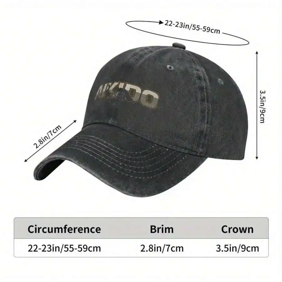 Cotton Aikido Baseball Cap Adjustable Unisex Dad Hat Spring Casual
Cotton Aikido Baseball Cap Adjustable Unisex Dad Hat Spring Casual