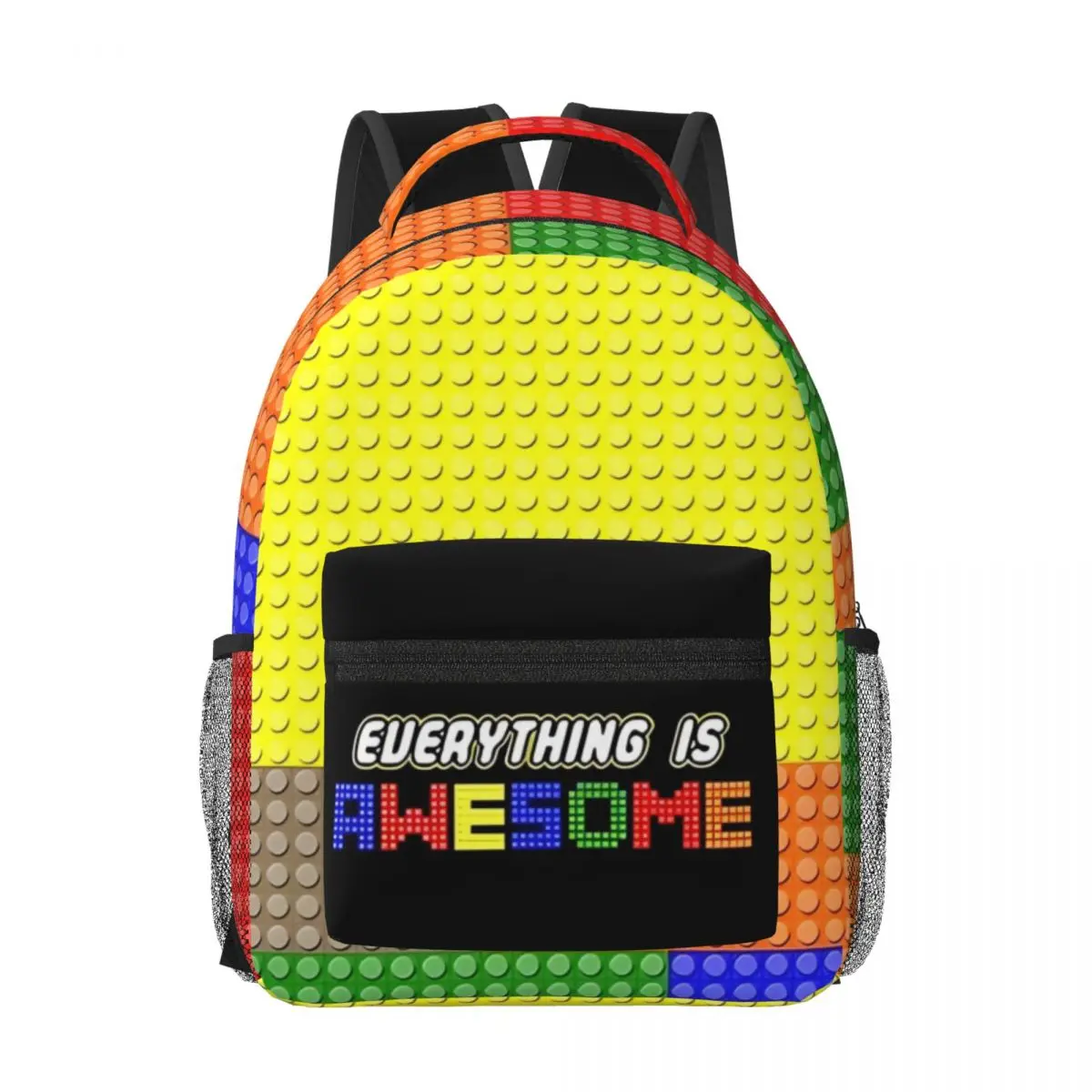 Blocks Are Awesome Printed Lightweight Casual Schoolbag For School, Outdoor, Shopping, Office 17in
Blocks Are Awesome Printed Lightweight Casual Schoolbag For School, Outdoor, Shopping, Office 17in