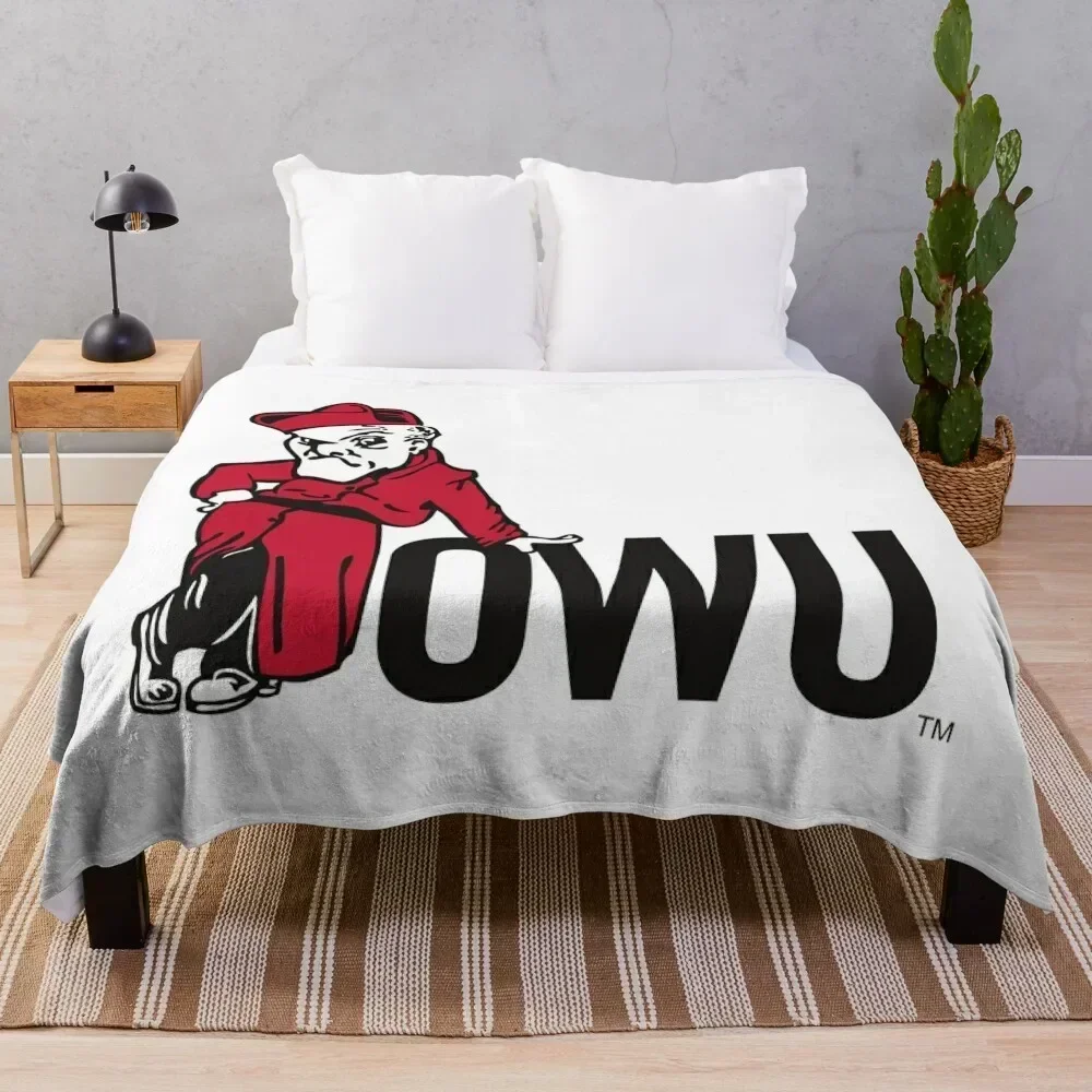 Ohio Wesleyan battling bishops Throw Blanket Portable Lightweight Blanket for Travel Camping
Ohio Wesleyan battling bishops Throw Blanket Portable Lightweight Blanket for Travel Camping