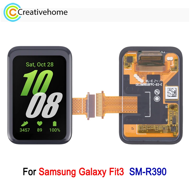 1,6 ''AMOLED ЖК-экран для Samsung Galaxy Fit3 SM-R390 Smartwatch дисплей сенсорный экран ремонт Запасная часть
1,6 ''AMOLED ЖК-экран для Samsung Galaxy Fit3 SM-R390 Smartwatch дисплей сенсорный экран ремонт Запасная часть