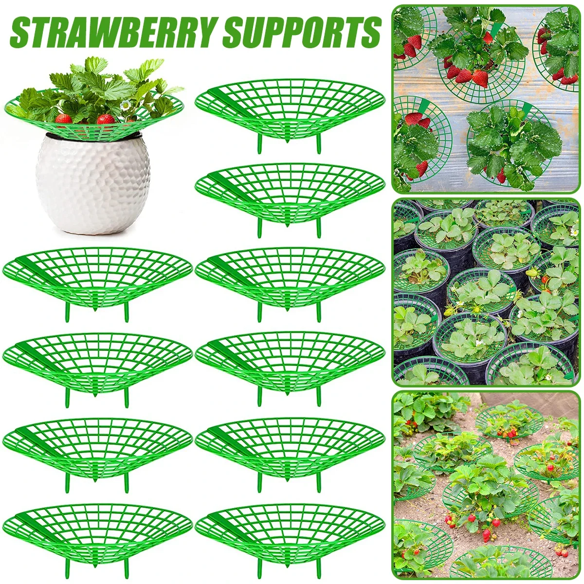Strawberry Stand Plant Support Vegetables Potted Plant Grow Holder Home Garden Greenhouse Planting Accessories Garden Supplies
Strawberry Stand Plant Support Vegetables Potted Plant Grow Holder Home Garden Greenhouse Planting Accessories Garden Supplies