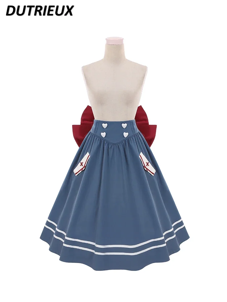 Solid Color Casual Mid-length Fashion 2024 New Spring Autumn Women's Skirts Japanese Style High Waist Skirts for Lady
Solid Color Casual Mid-length Fashion 2024 New Spring Autumn Women's Skirts Japanese Style High Waist Skirts for Lady