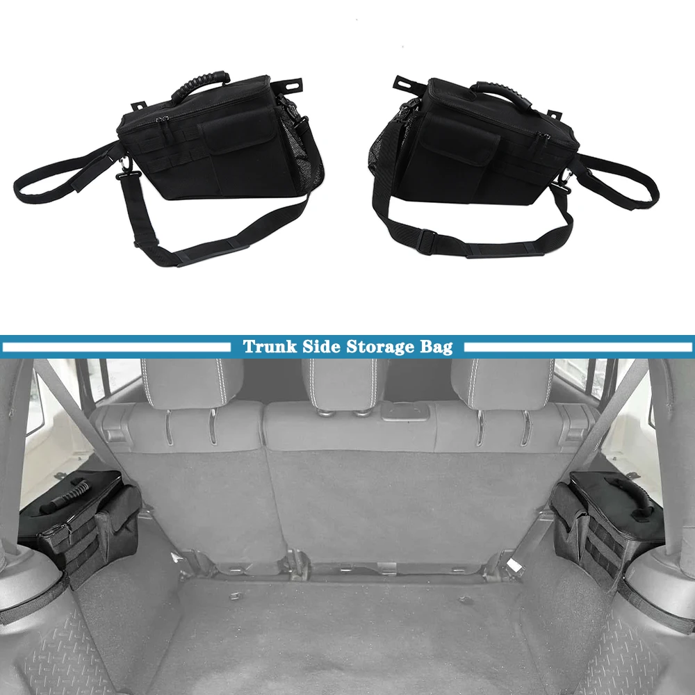 Rear Trunk Side Storage Bag Organizer for Jeep Wrangler JL Gladiator JT 2018 2019 2020 2021 2022 2023 4-Doors Car Accessories
Rear Trunk Side Storage Bag Organizer for Jeep Wrangler JL Gladiator JT 2018 2019 2020 2021 2022 2023 4-Doors Car Accessories