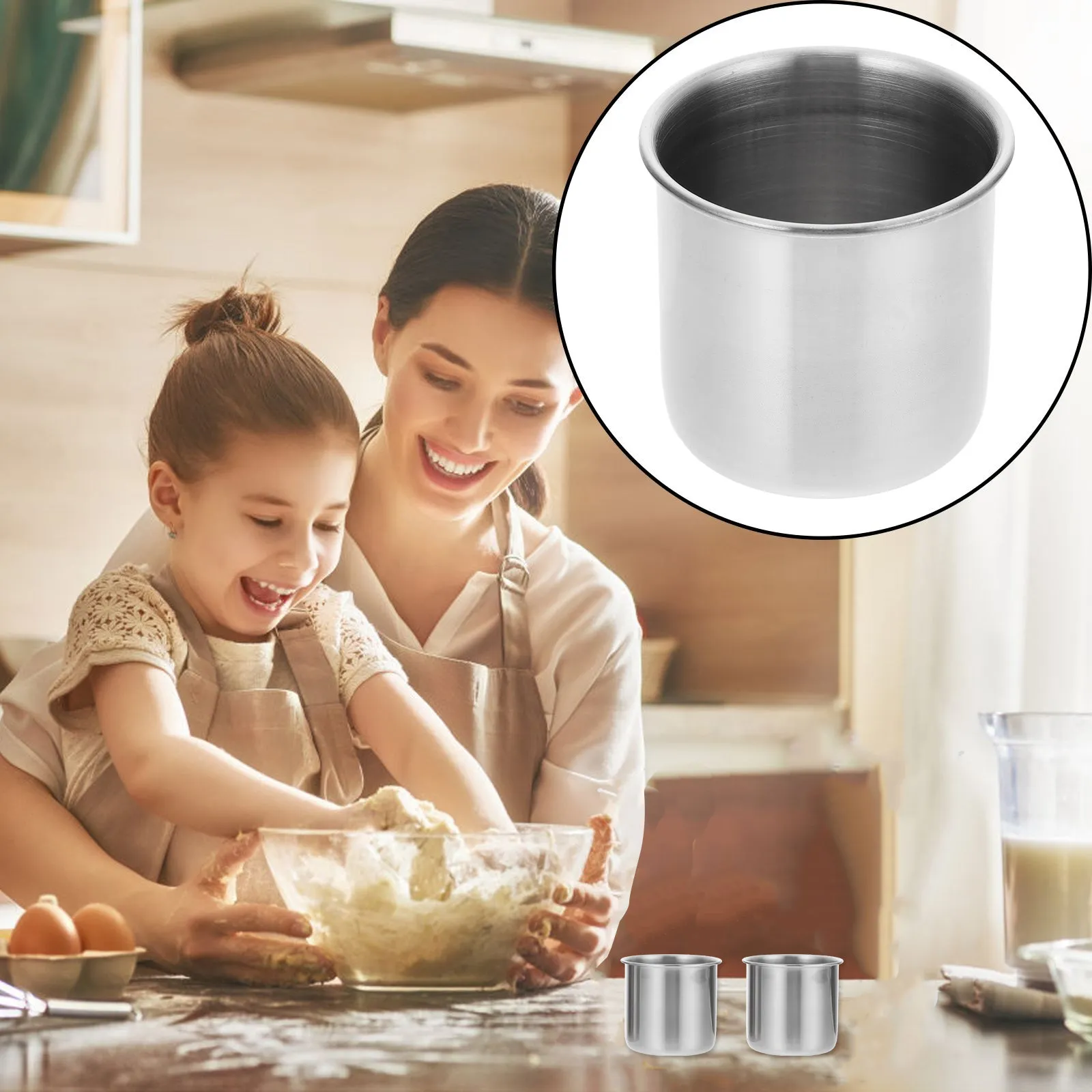 6Pcs Stainless Steel 50Ml Measuring Cup Smooth Burr-Free Lightweight Reusable Medicine Cup for Kitchen Laboratory Bar
6Pcs Stainless Steel 50Ml Measuring Cup Smooth Burr-Free Lightweight Reusable Medicine Cup for Kitchen Laboratory Bar