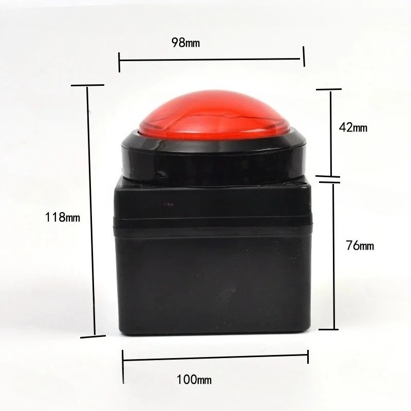 Custom Button Remote Control Buzzer Switch Computer Mouse Shortcut Keyboard 2m 98mm USB
Custom Button Remote Control Buzzer Switch Computer Mouse Shortcut Keyboard 2m 98mm USB