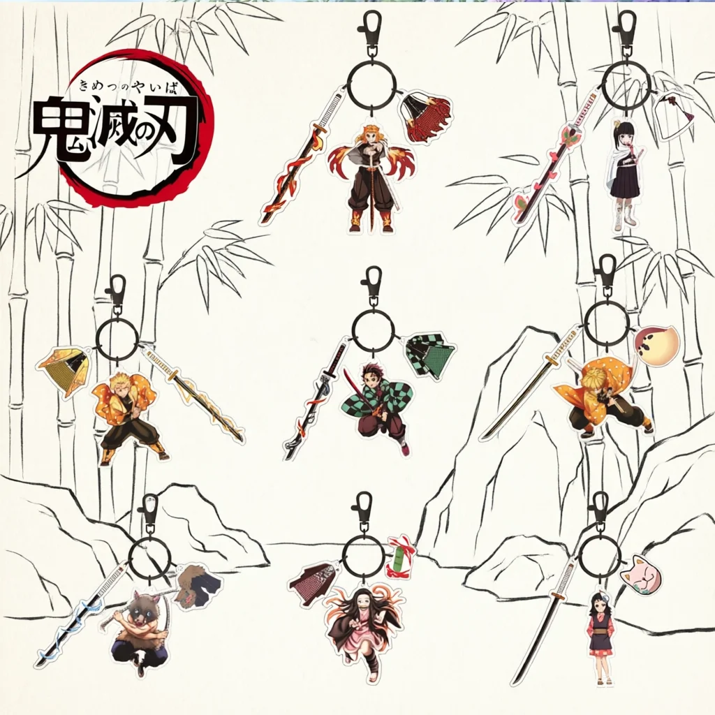 Anime Demon Slayer Animation Acrylic Keychain tanjiro kamado nezuko kamado Schoolbag Pendant Cartoon Character Design Kids Gift
Anime Demon Slayer Animation Acrylic Keychain tanjiro kamado nezuko kamado Schoolbag Pendant Cartoon Character Design Kids Gift