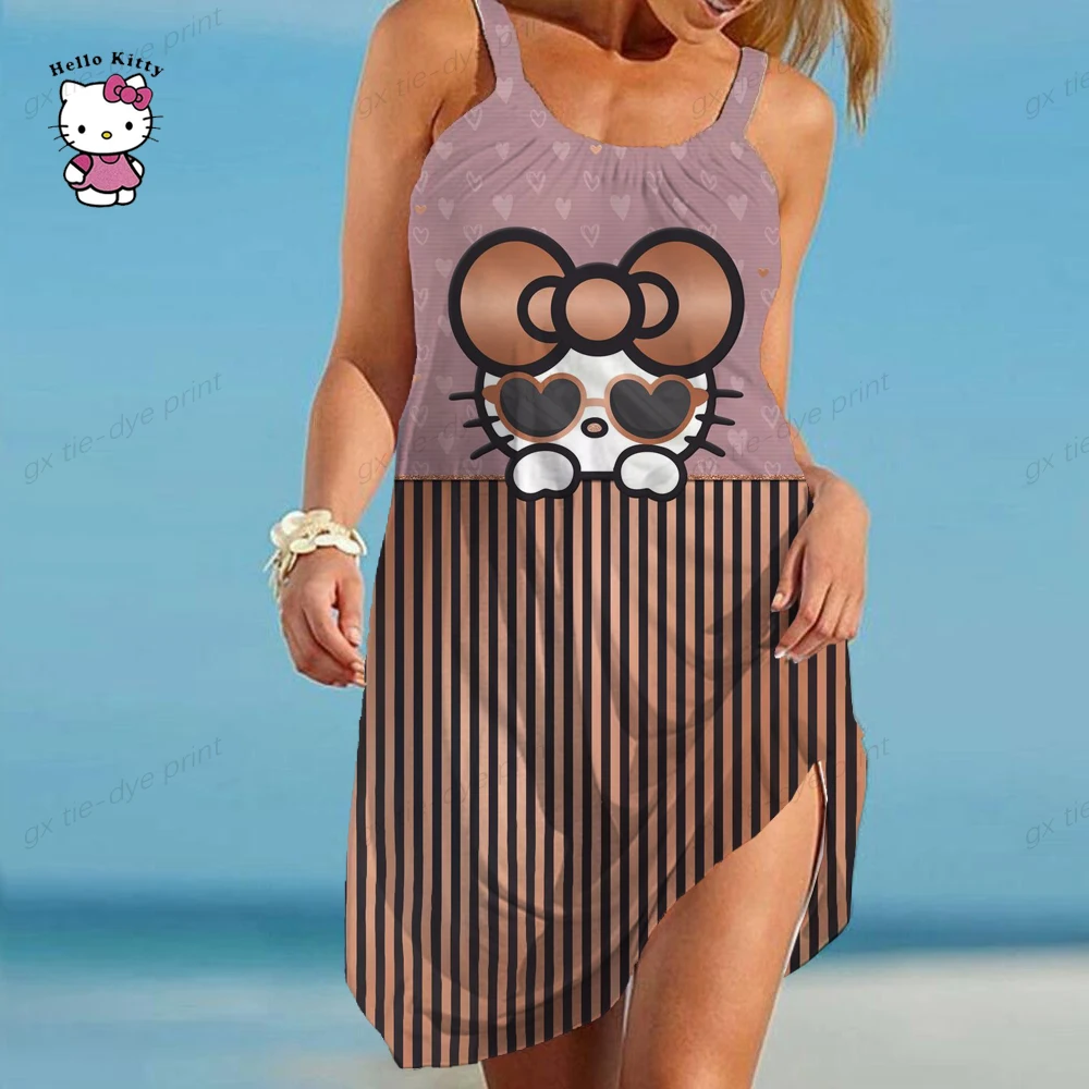 Top Cartoon Loose Y2k Bohemian Beach Dress Women Elegant Dresses 2023 Sleeveless Chic Elegant Evening Dress Hello Kitty New
Top Cartoon Loose Y2k Bohemian Beach Dress Women Elegant Dresses 2023 Sleeveless Chic Elegant Evening Dress Hello Kitty New