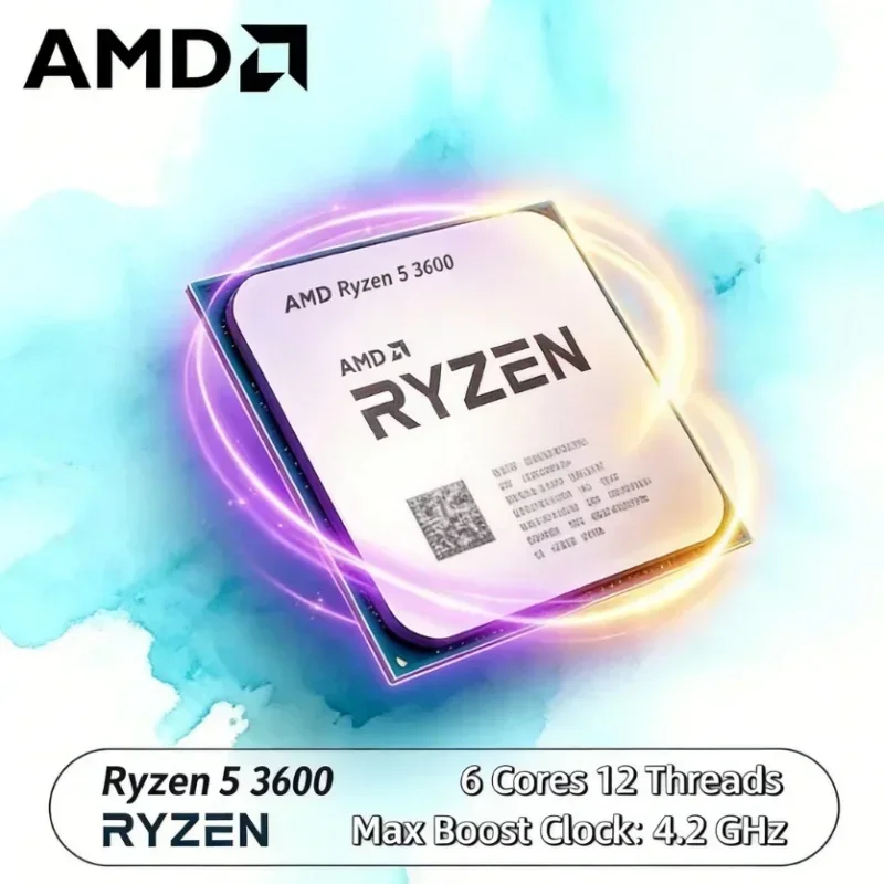 AMD Ryzen 5 3600 R5 3600 6 Core 12 Thread Gaming CPU Up to 4.2GHz 32MB Cache AM4 65W 7nm Zen2 DDR4 PCIe 4.0 Unlocked Desktop
AMD Ryzen 5 3600 R5 3600 6 Core 12 Thread Gaming CPU Up to 4.2GHz 32MB Cache AM4 65W 7nm Zen2 DDR4 PCIe 4.0 Unlocked Desktop