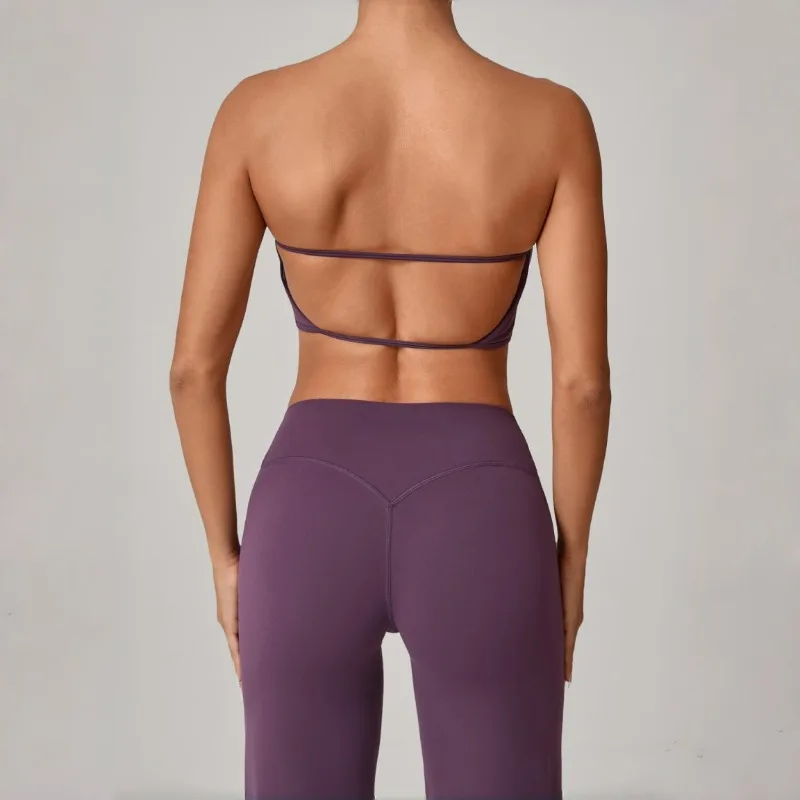 Женский бюстгальтер телесного цвета для йоги, обернутый вокруг груди, с антибликовым покрытием, облегающий спортивный топ, повседневный бюстгальтер для бега и фитнеса на открытом воздухе
Женский бюстгальтер телесного цвета для йоги, обернутый вокруг груди, с антибликовым покрытием, облегающий спортивный топ, повседневный бюстгальтер для бега и фитнеса на открытом воздухе