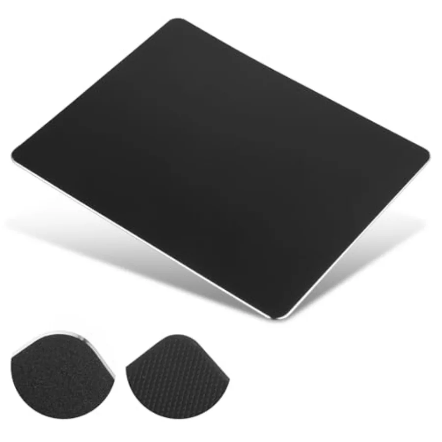 Hard Metal Mouse Pad for Desk, Aluminum Mouse Pad with Stable Rubber Base, Firm Mousepad Gaming Mousepad No Smell Waterproof Fa
Hard Metal Mouse Pad for Desk, Aluminum Mouse Pad with Stable Rubber Base, Firm Mousepad Gaming Mousepad No Smell Waterproof Fa