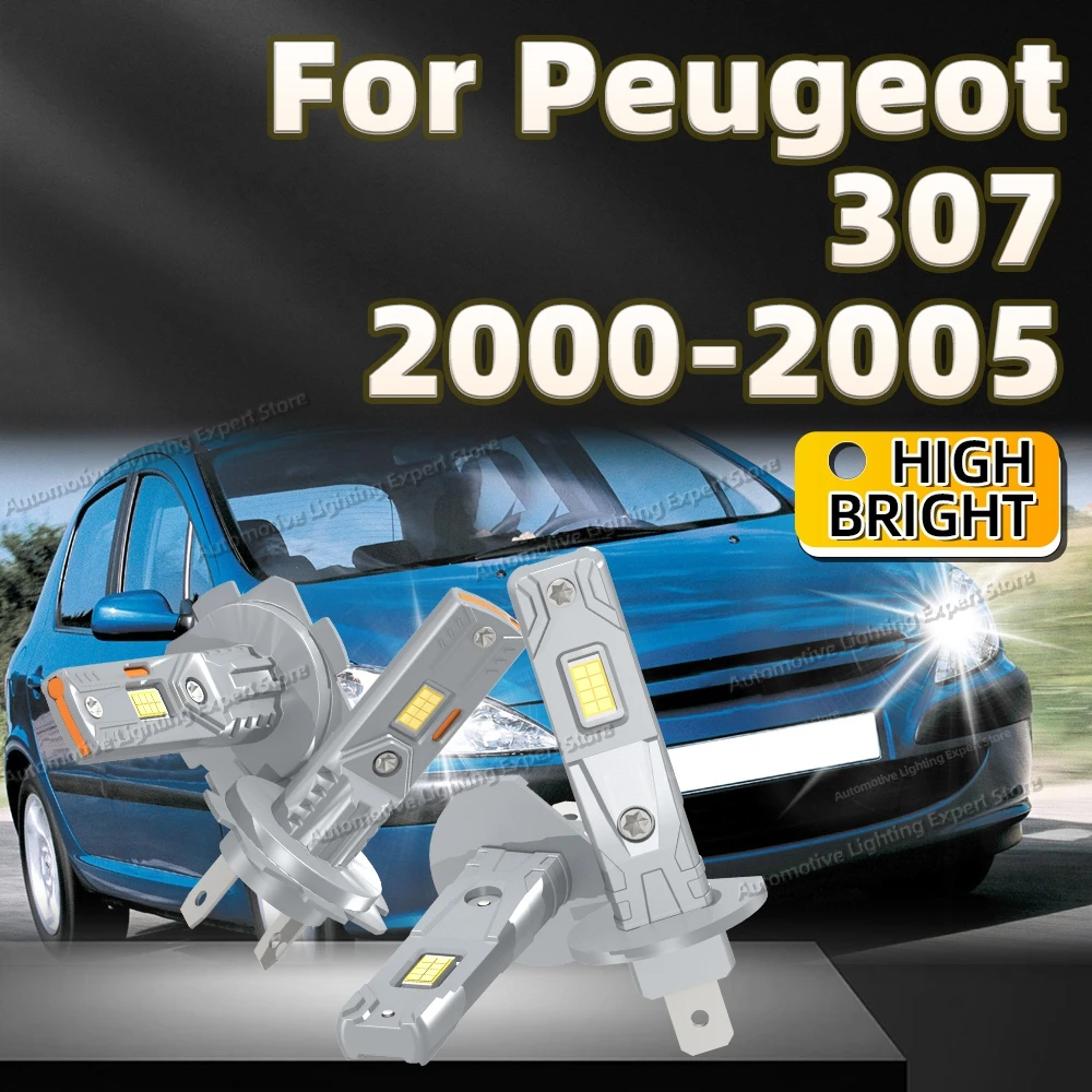 2/4Pcs CANBUS LED Light Bulbs Car Headlights High Power 6000K CSP Chips For Peugeot 307 2000 2001 2002 2003 2004 2005 Plug Play
2/4Pcs CANBUS LED Light Bulbs Car Headlights High Power 6000K CSP Chips For Peugeot 307 2000 2001 2002 2003 2004 2005 Plug Play