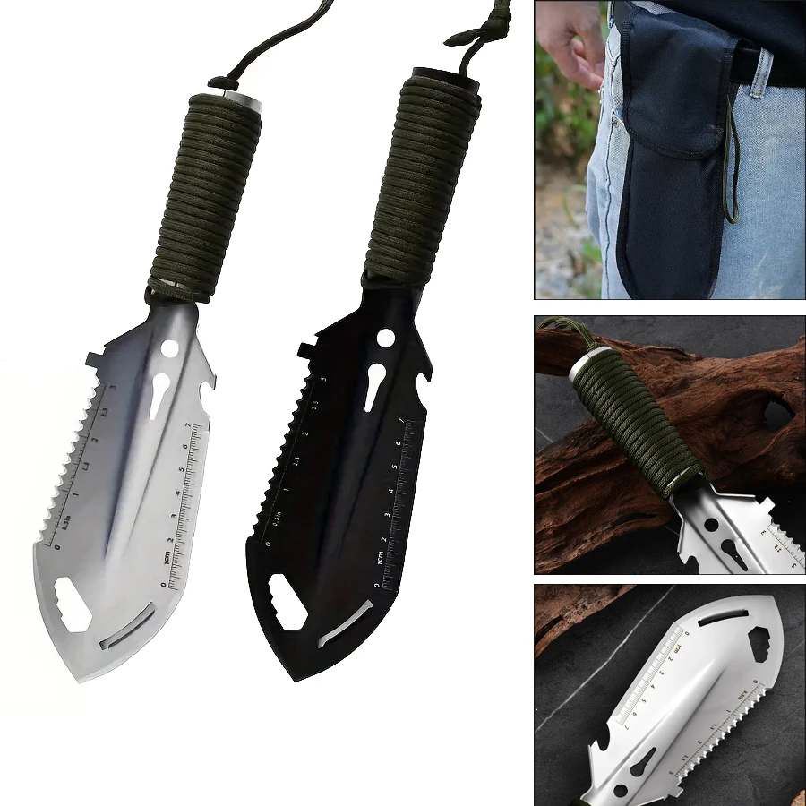 1pc Camping Portable Engineer Shovel with Carrying Pouch - Perfect for Camping, Hiking & Outdoor Adventures
1pc Camping Portable Engineer Shovel with Carrying Pouch - Perfect for Camping, Hiking & Outdoor Adventures