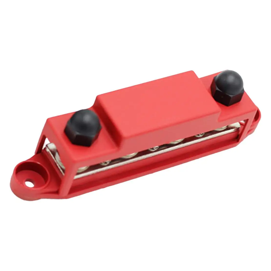 Red 3/8" M10 48V 250A Marine Car 4 Post Power Distribution Block Bus Bar With Cover Fit for Trucks RVs Boats Trailers
Red 3/8" M10 48V 250A Marine Car 4 Post Power Distribution Block Bus Bar With Cover Fit for Trucks RVs Boats Trailers