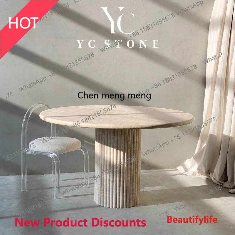 D53 Natural marble dining table, small apartment living dining table, high-end design dining table
D53 Natural marble dining table, small apartment living dining table, high-end design dining table