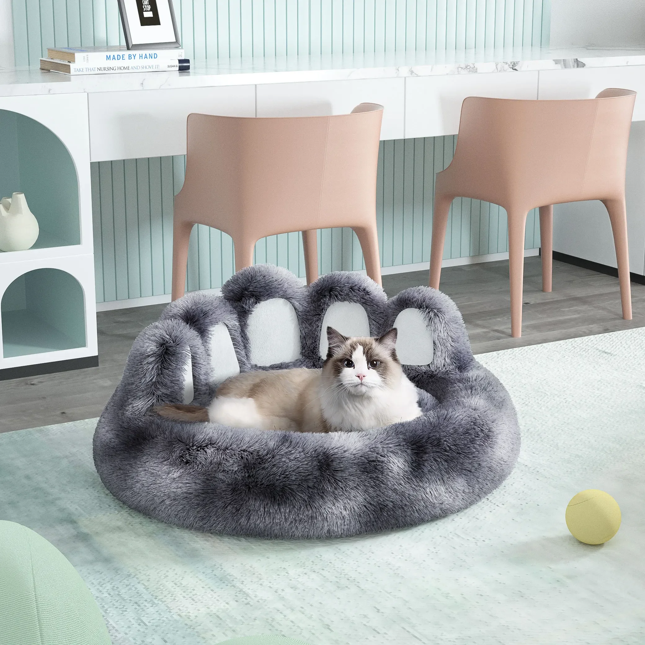 Cute Dog Bear Paw Shape Dog Bed, Dog Beds & Furniture For Small And Medium Dogs, Cozy Plush Cute Cat Beds For Indoor Cats
Cute Dog Bear Paw Shape Dog Bed, Dog Beds & Furniture For Small And Medium Dogs, Cozy Plush Cute Cat Beds For Indoor Cats