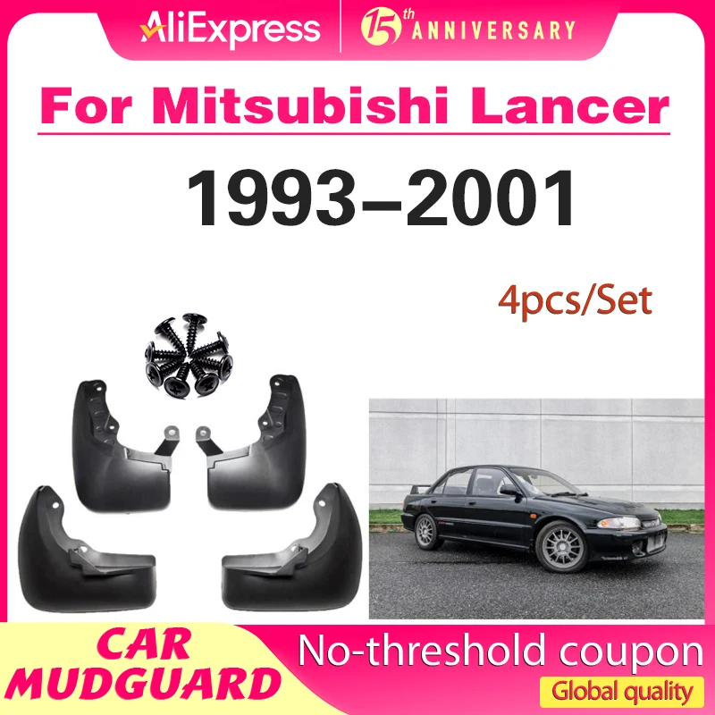 For Mitsubishi Lancer 1993-2001 1994 1995 1996 1997 1998 1999 2000 Fender Mudflaps Splash Guards Mudguards Mud Flaps car
For Mitsubishi Lancer 1993-2001 1994 1995 1996 1997 1998 1999 2000 Fender Mudflaps Splash Guards Mudguards Mud Flaps car