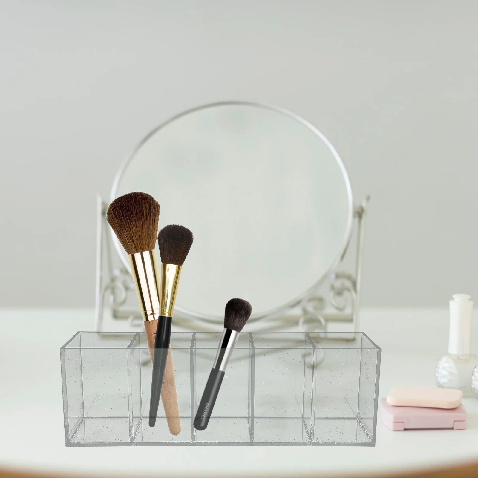 Phone Holder Aesthetic Makeup Stationery Organiser High-grade Desktop Office Pen Brush Organizer Vanity Pencil Caddy
Phone Holder Aesthetic Makeup Stationery Organiser High-grade Desktop Office Pen Brush Organizer Vanity Pencil Caddy