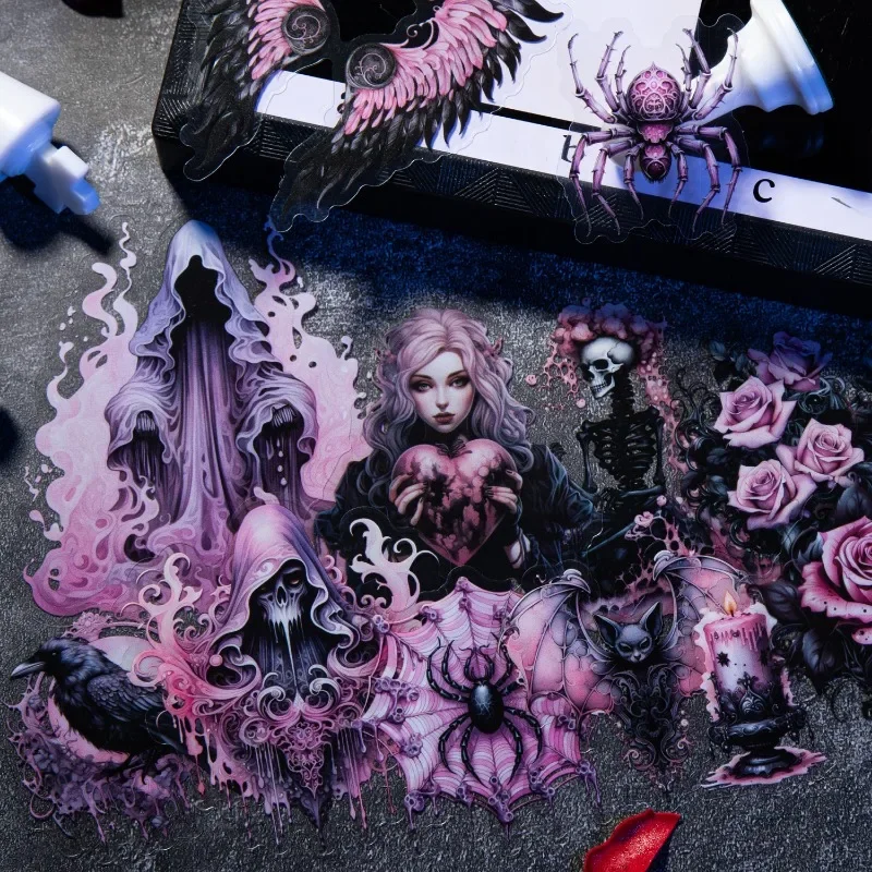 20pieces Sticker Pack Nightfall Series Gothic style landscaping handbook Decorative stickers Supplies DIY Scrapbook 158*102mm
20pieces Sticker Pack Nightfall Series Gothic style landscaping handbook Decorative stickers Supplies DIY Scrapbook 158*102mm