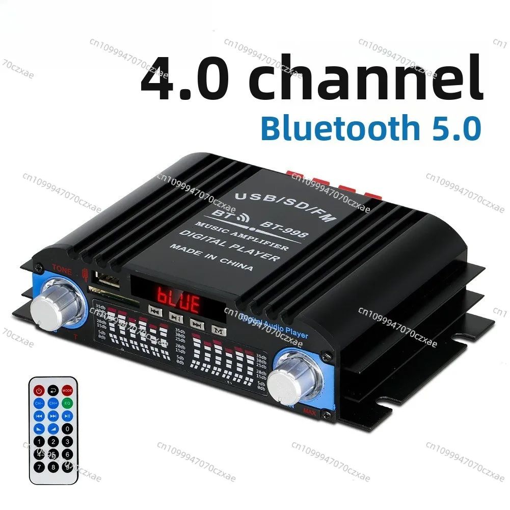 BT-998 Mini Small Channel Home Car Amplifier
BT-998 Mini Small Channel Home Car Amplifier