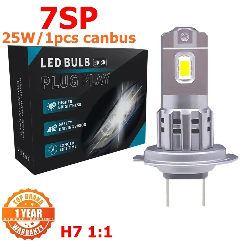 7SP H7 Светодиодная лампа для фар Canbus H1 H3 hb3 H7 9005 9006 Фара противотуманная фара Комплекты светодиодных фар
7SP H7 Светодиодная лампа для фар Canbus H1 H3 hb3 H7 9005 9006 Фара противотуманная фара Комплекты светодиодных фар
