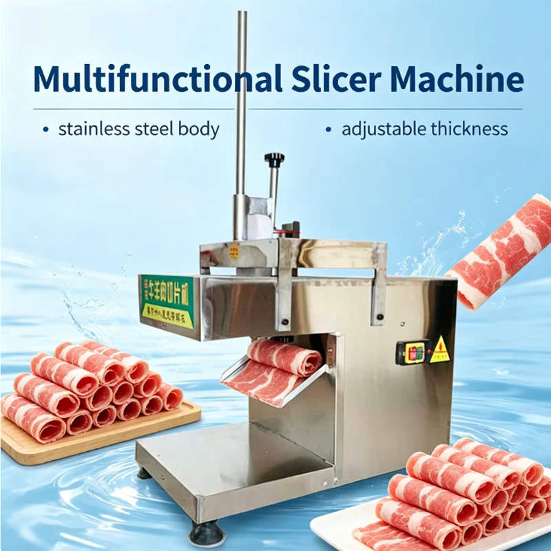 Commercial Meat slicer Electric Meat Cutter Stainless steel Chopper meat3/2.5/4/5/6/7/8mm thickness 250KG/h 110/220V 550W
Commercial Meat slicer Electric Meat Cutter Stainless steel Chopper meat3/2.5/4/5/6/7/8mm thickness 250KG/h 110/220V 550W
